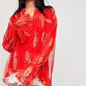 Free People Dahlia Blouse